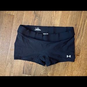 Under armour spandex shortsighted black